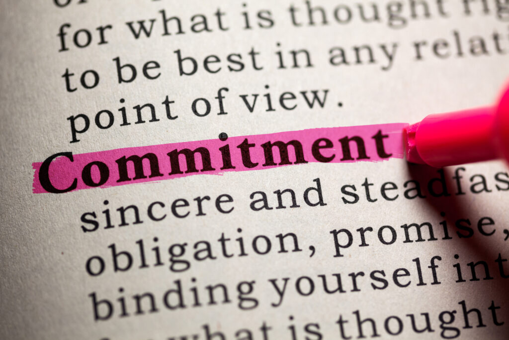 Are You Afraid of Commitment?
