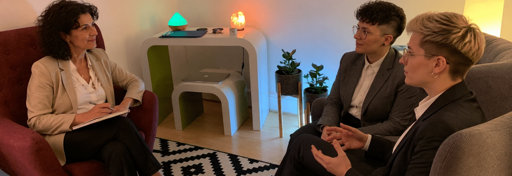 Couples counselling in Fulham, Hurlingham Studios, London. Leone Centre marriage therapy.